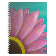 Roze Daisy Spiral-laptop