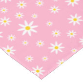Roze Daisy Tablecloth Tafelkleed (Gekanteld)