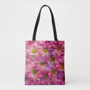Roze Daisy Weave Draagtas
