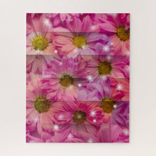 Roze Daisy Weave Legpuzzel