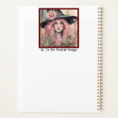 Roze Daisy Witch Planner (Achterkant)