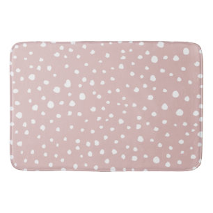 Roze Dalmatische Spots, Dalmatische Stippen, gecit Badmat