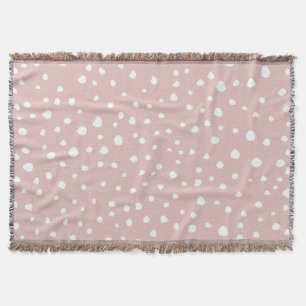 Roze Dalmatische Spots, Dalmatische Stippen, gecit Deken
