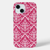 Roze Damask #1 in VictoriaShaylee Case-Mate iPhone Case (Achterkant)