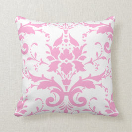Roze Damask Design Pillow Kussen