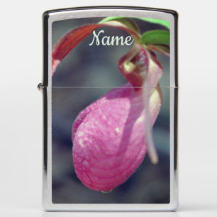 Roze dame Slipper Orchid Raindrop - Gepersonalisee