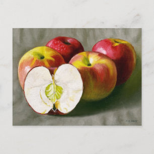 Roze dames briefkaart