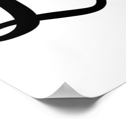 Roze dames poster (Hoek)