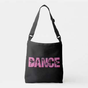 Roze DANCE met Ballerina Cutouts Crossbody Tas