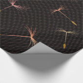 Roze Dandelion Cadeaupapier (Hoek)