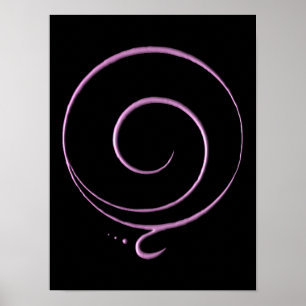 Roze Dankbaarheid Poster