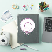 Roze Dankbaarheid Sticker (iPad Cover)
