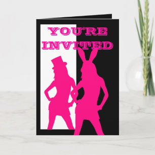Roze dansende meisjes feest