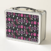 Roze danseres met patroon Home Decor (Achterkant)