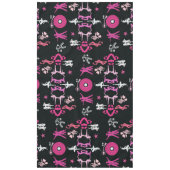 Roze danseres met patroon Home Decor Tafelkleed (Voorkant)