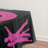 Roze danseres met patroon Home Decor Tafelkleed (Voorbeeld)