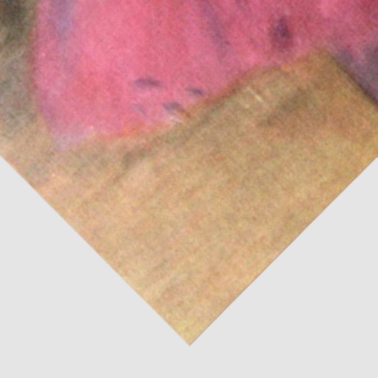 Roze dansers, Edgar Degas Tissuepapier (Detail)