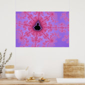 Roze DaydroomPoster Poster (Keuken)