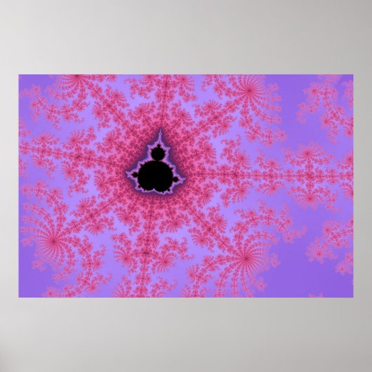 Roze DaydroomPoster Poster (Voorkant)