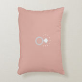 Roze de heer & mevrouw Pillow Decoratief Kussen (Voorkant(Verticaal))