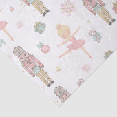 Roze De Notenkraker Kerst Ballet Decoupage Tissuepapier (Detail)