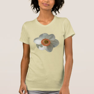 Roze deaffodilentestbloem t-shirt