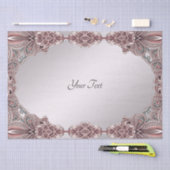 Roze decoratief tissuepapier (Craft)