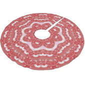 Roze decoratieve boomrok kerstboom rok (Gekanteld)