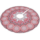 Roze decoratieve boomrok kerstboom rok (Gekanteld)