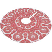 Roze decoratieve boomrok kerstboom rok (Gekanteld)