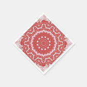 Roze Decoratieve Vakantie Servet (Hoek)