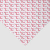 Roze deer Patroon Tissuepapier (Detail)