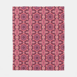 Roze Dekbed Fleece Deken