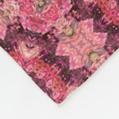Roze Dekbed Fleece Deken (Hoek)