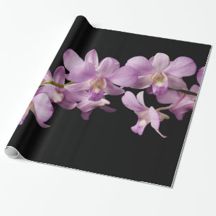 Roze dendrobium Orchid Flower - Floral Orchids Cadeaupapier