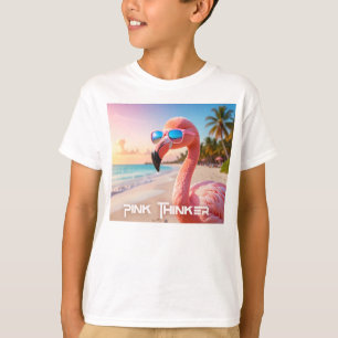 ROZE DENKER - Flamingo ROZE T-shirt