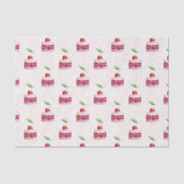 Roze dessert (Design 79 Roze reeks) Tissuepapier