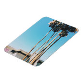 Roze deur van handpalmen magneet (Linkerzijde)