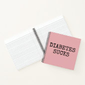 Roze diabetes notitieboek (Binnen)