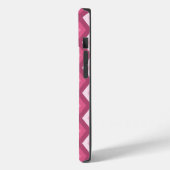 Roze diamantpatroon Case-Mate iPhone case (Achterkant / Links)