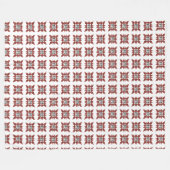 Roze Diamond Fleece Deken (Voorkant (Horizontaal))