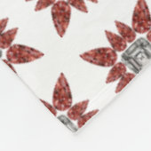 Roze Diamond Fleece Deken (Hoek)