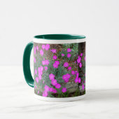 Roze Dianthus mok (Voorkant links)