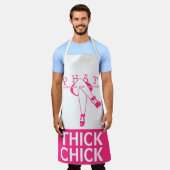 roze dikke pit plug hot en verleidend PHAT Schort (Gedragen)