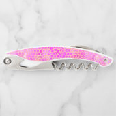 Roze dinosaur verbergen kurkentrekker (Voorkant)