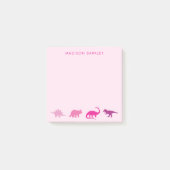 Roze dinosaurussen Kind Post-it® Notes