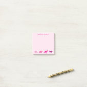 Roze dinosaurussen Kind Post-it® Notes