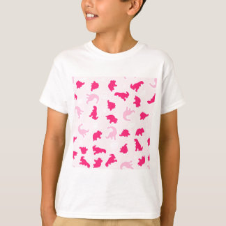 roze dinosaurussen t-shirt