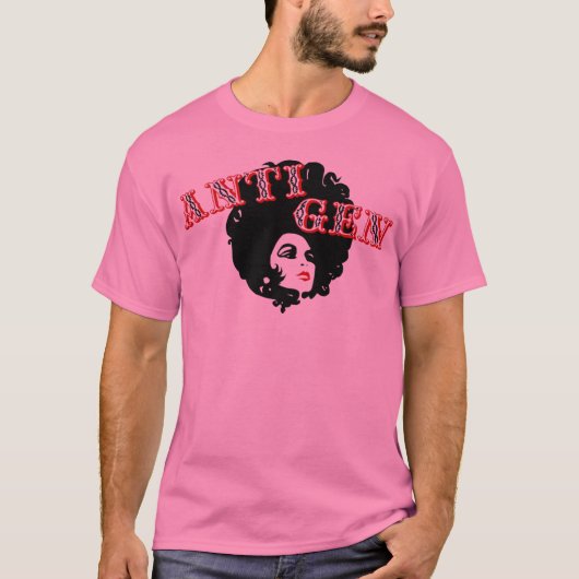 Roze diva T-shirt (Voorkant)