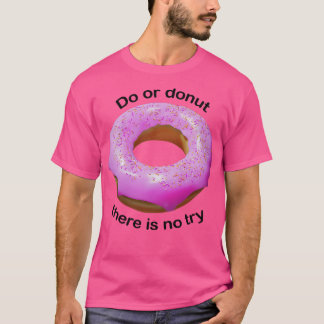 Roze doen of donut t-shirt